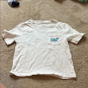 Vineyard Vines White Short Sleeve Tee Casual Cotton